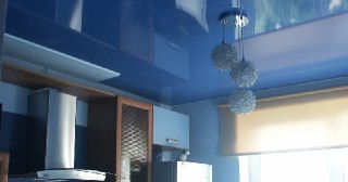 Натяжной потолок на кухню Кирово-Чепецк, цена от 6258 руб.