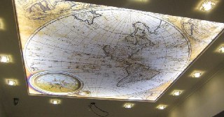 Натяжной потолок с фотопечатью Кирово-Чепецк, цена от 6186 руб.